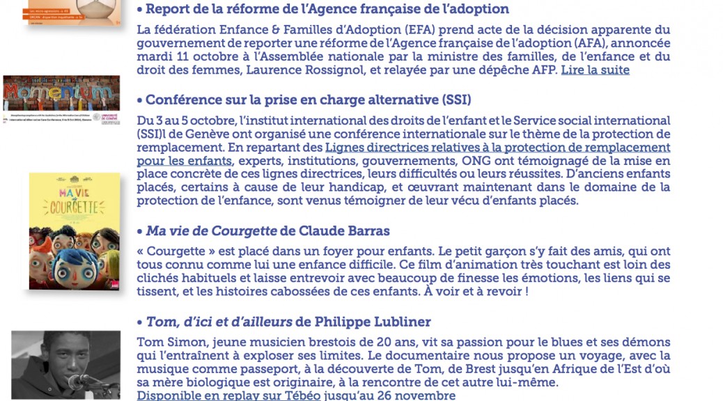 rencontre mère biologique